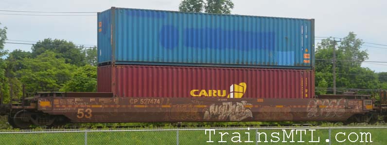 Car/wagon CP527474 right side / coté droit